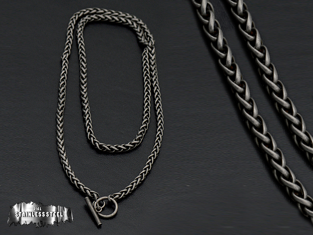 Edelstahlkette Vintage Look