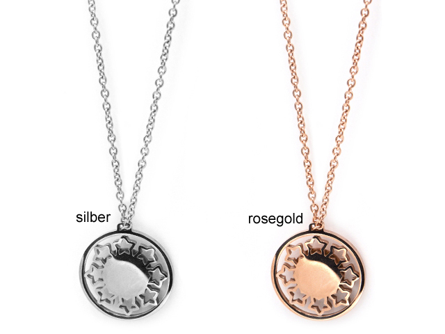 Edelstahlkette "Evelin" PVD