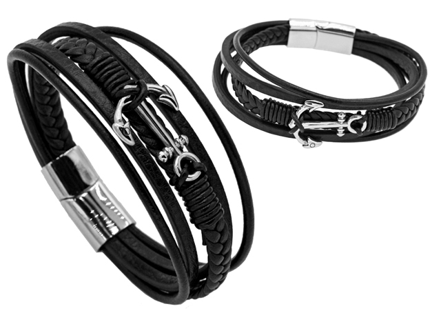 Lederarmband "Alwin"