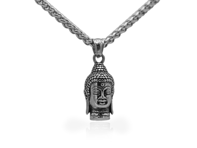 Edelstahlanhänger "Buddha"