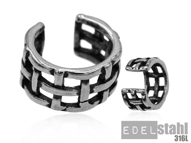 Edelstahl Ear Cuff ( 2 PCS )