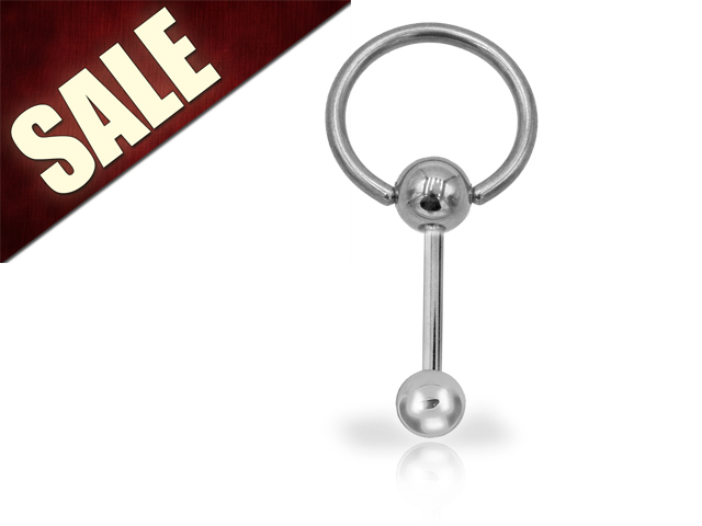 316L CIRCULAR BARBELL WITH MICRO BARBELL