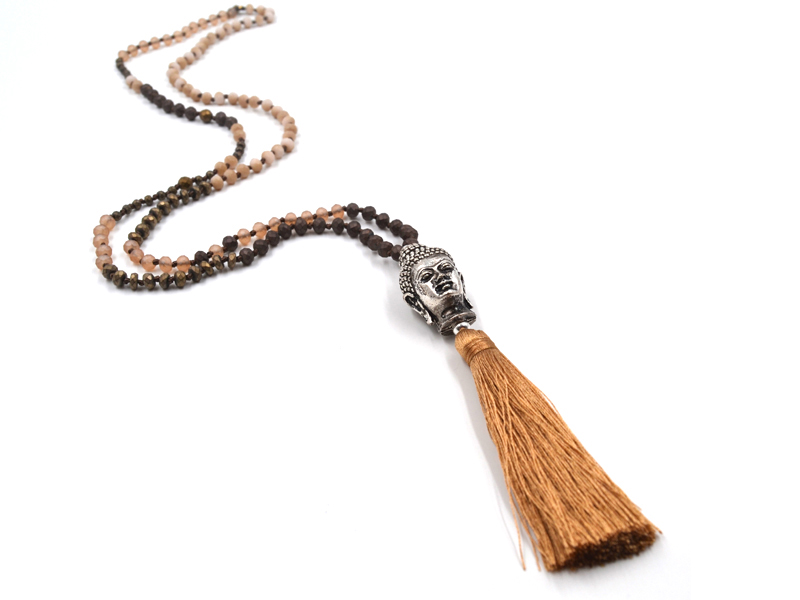 KETTE "BUDDHA" BRAUN