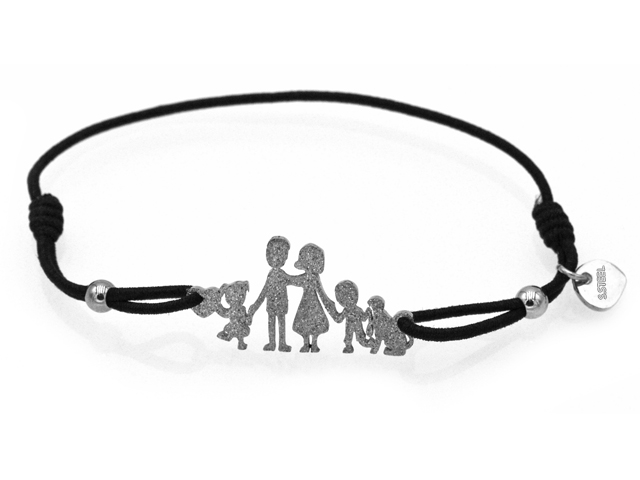 Armband Edelstahl Familie