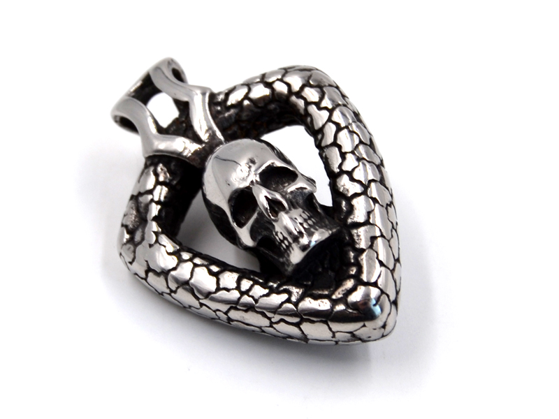 EDELSTAHLANHÄNGER "SKULL"