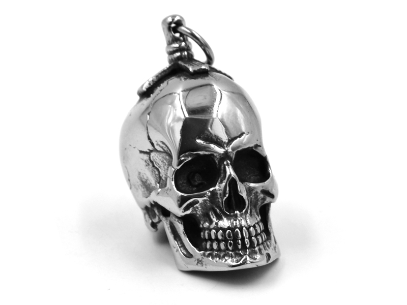 Edelstahlanhänger"Skull"