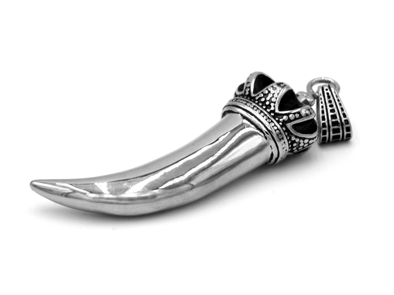 Edelstahlanhänger Zahn (80mmx25mm)