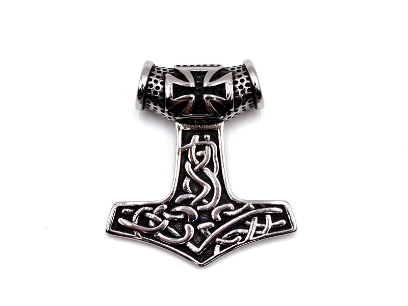 Edelstahlanhänger Thorshammer