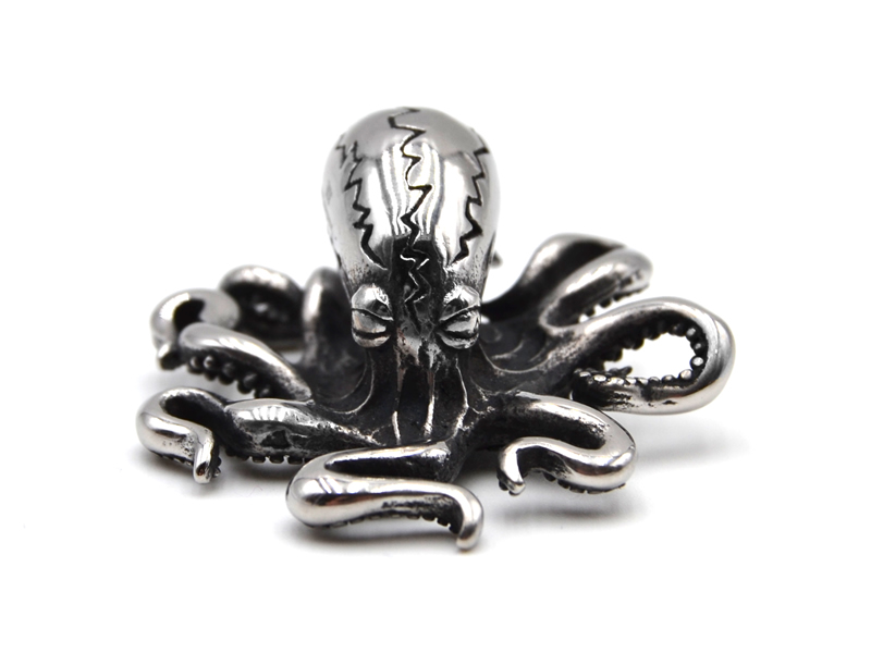 Edelstahlanhänger Oktopus