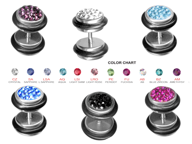 CRYSTAL FAKE PLUGS