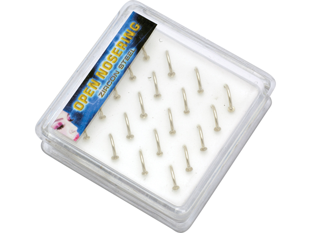 BOX WITH SS316L ZIRCON STEEL OPEN NOSERING (1.0x7/8/9)