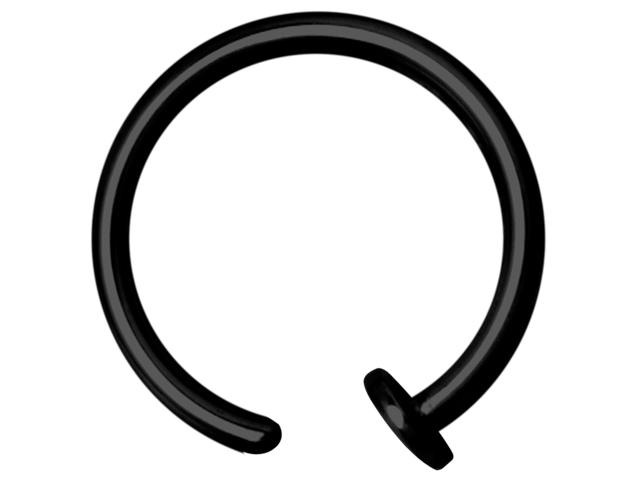 SS316L BLACK STEEL OPEN NOSERING