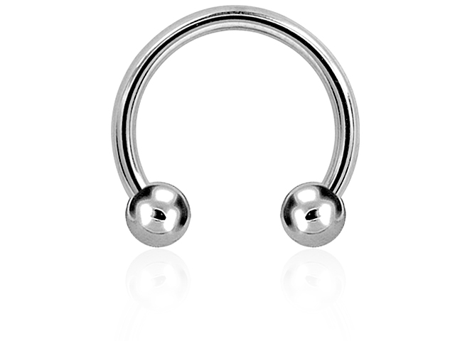 SS316L CIRCULAR BARBELLS (1.0MM FOR NOSE)