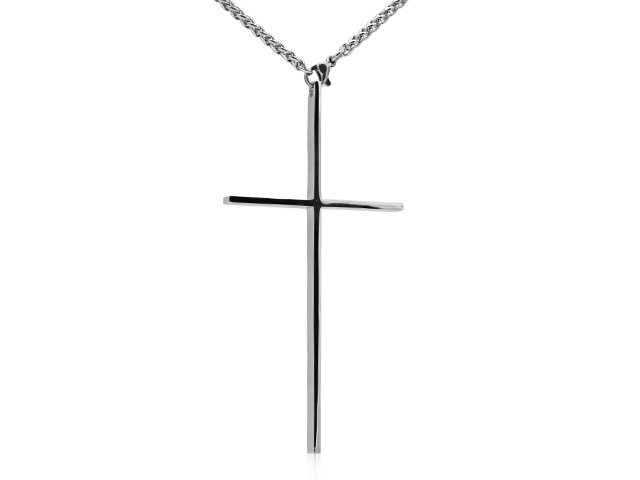 Edelstahlanhänger "Kreuz"