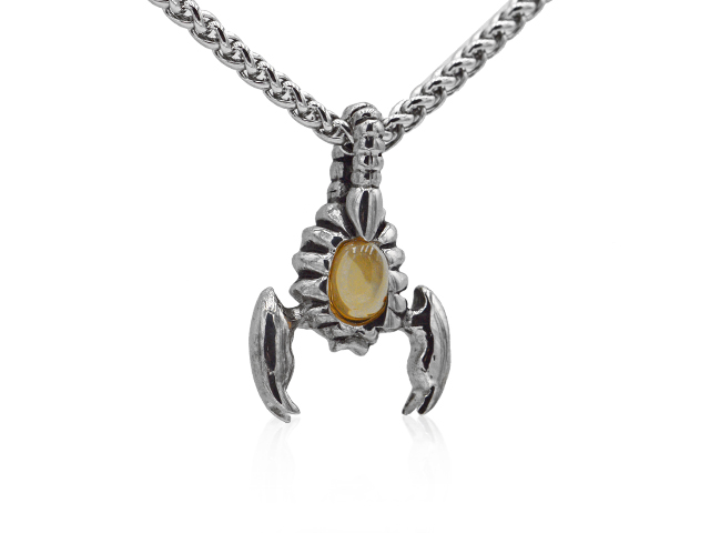Edelstahlanhänger "Skorpion"