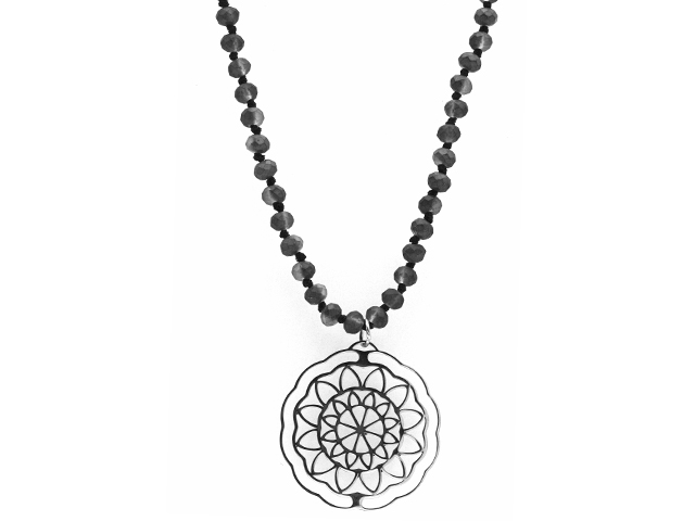 Kette "Dilan" mit Glassteinen