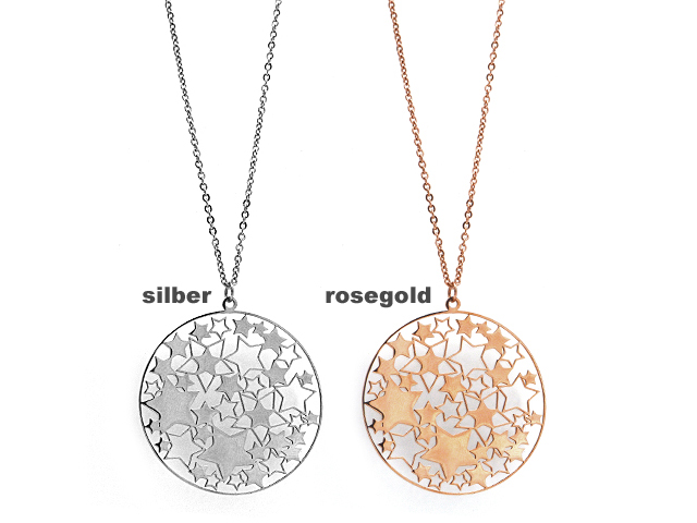 Edelstahlkette "Star"