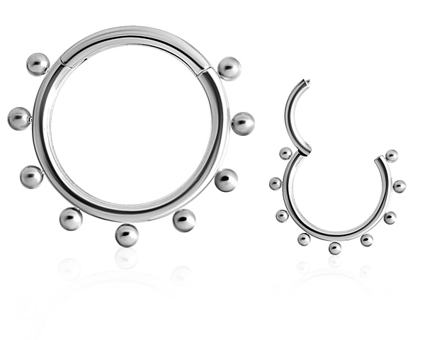 SS316L HINGED RING (BALLS)