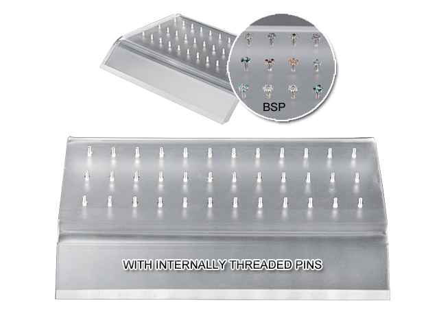 ACRYLIC  STAND (10x15cm) FOR INTERNAL WIRE ATTACHMENTS (36PCS)