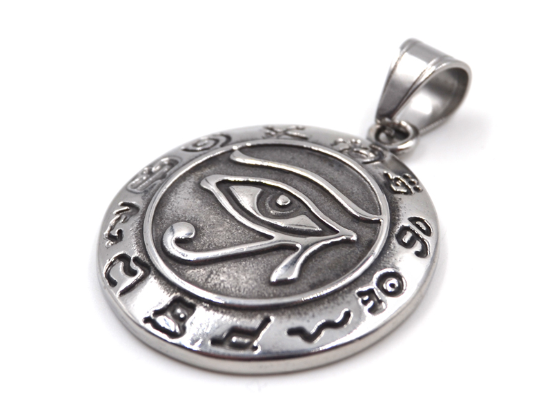 EDELSTAHLANHÄNGER "HORUSAUGE"