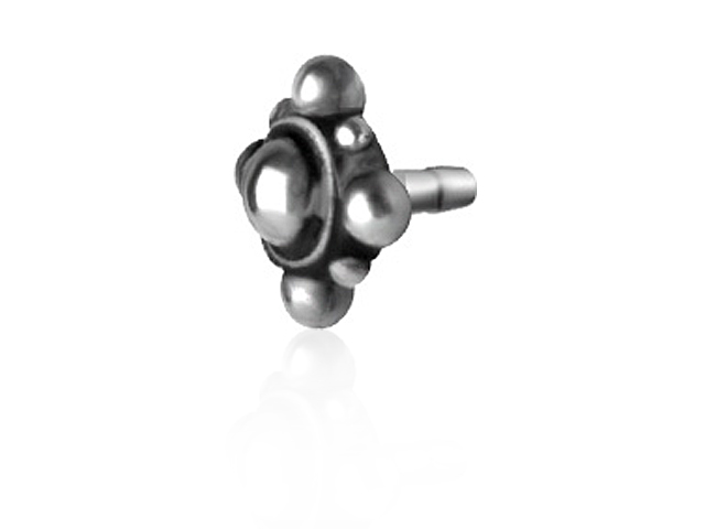 STEEL CASTING ATTACHMENT (TRIBAL) FOR BIOPLAST® INTERNAL LABRET