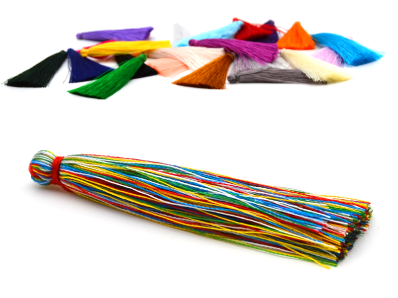 Baumwoll Quasten (ca.6,5cm) (5St.)