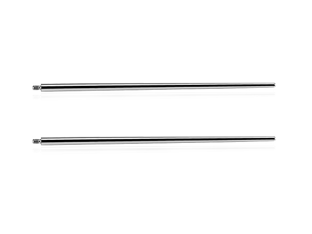 TAPER INSERTION PIN FOR INTERNAL JEWELRY (0.8 for 1.2) (35MM LON