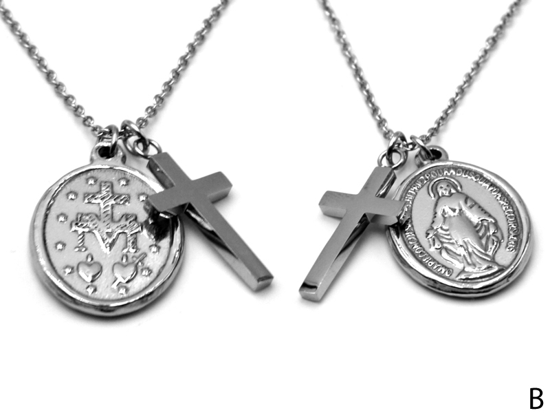 Edelstahlkette (45+5cm)