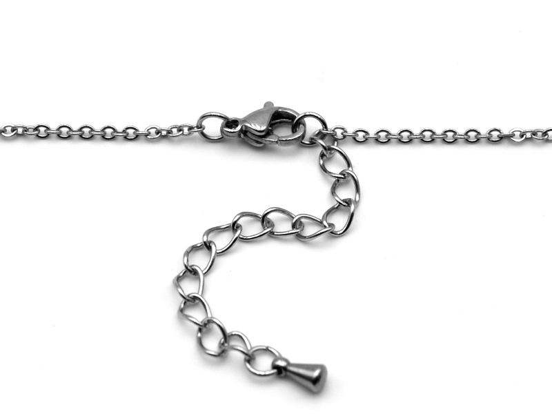 Edelstahlkette Hand der Fatima (47+5cm)