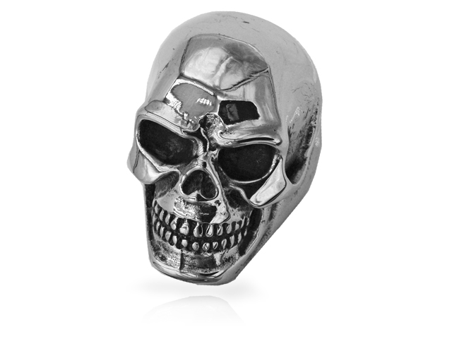 Edelstahlring "Skull"