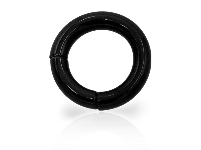 SS316L BLACK STEEL BIG HINGED SEGMENT RING