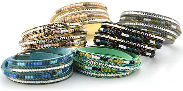 Alcantara-Armband "Jolin"