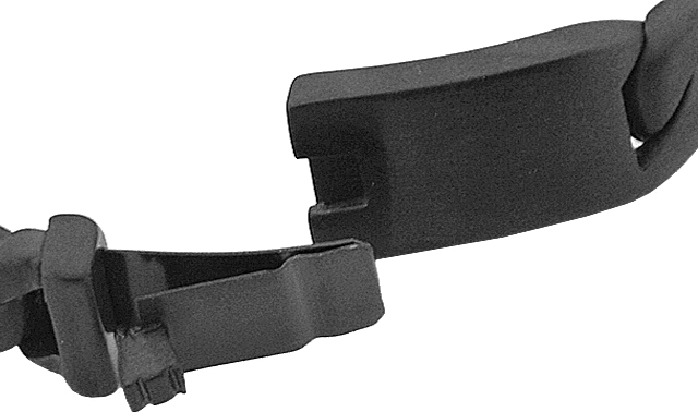 EDELSTAHLARMBAND "PVD" SCHWARZ