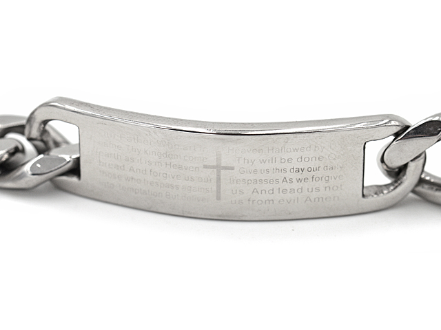 Edelstahlarmband "Vater unser"