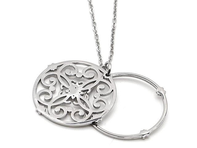 Edelstahlkette "Kathleen" PVD SILBER