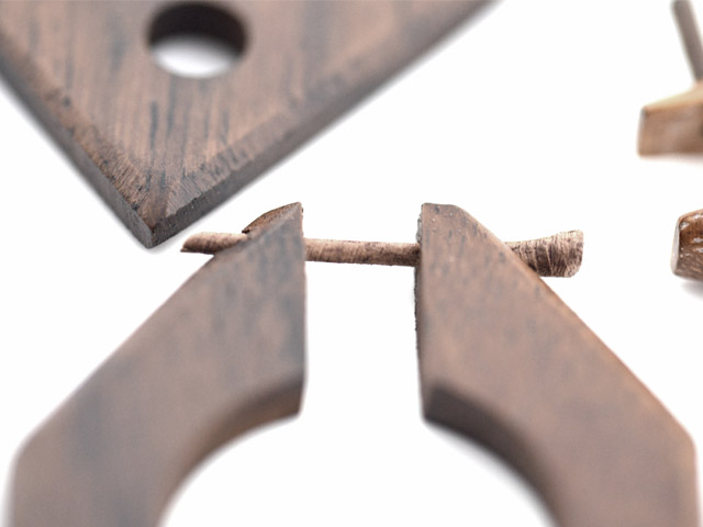 Holzohrhänger Set (MIX)