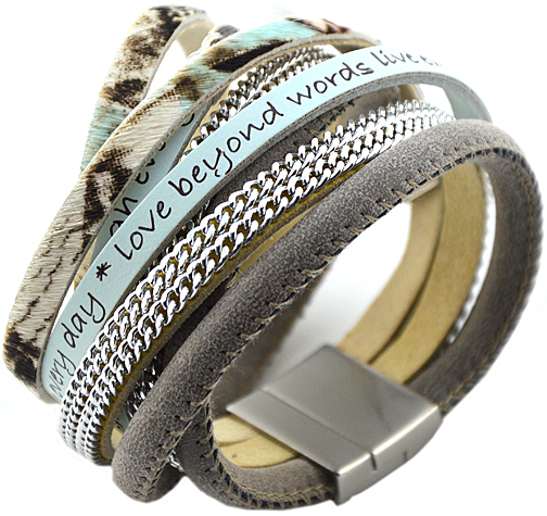 Lederarmband "Yessi"