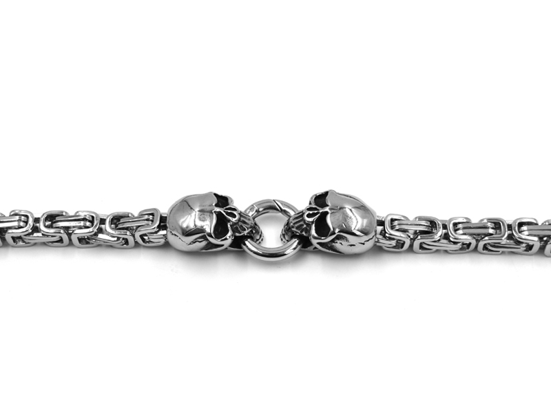 Königskette mit Skull