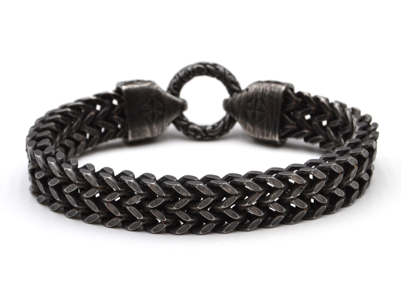 Edelstahlarmband Skull  (20cm)