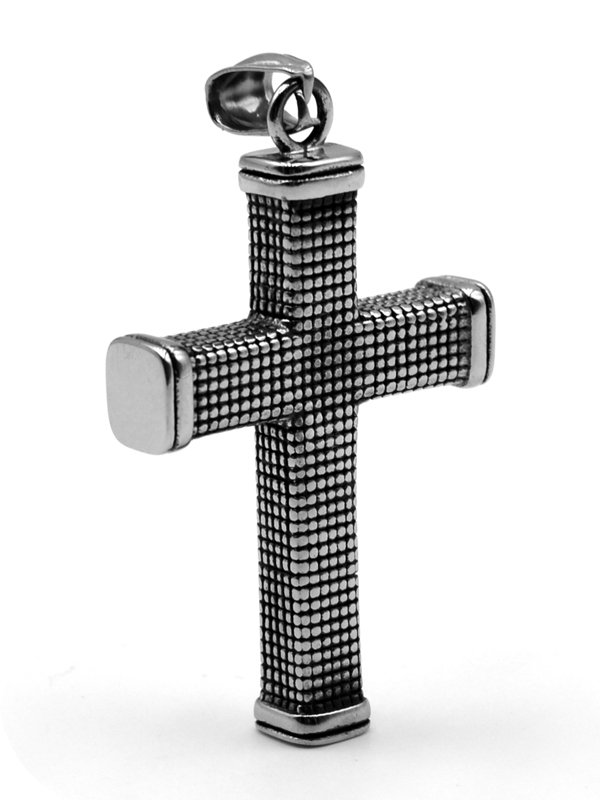 Edelstahlanhänger "Kreuz"