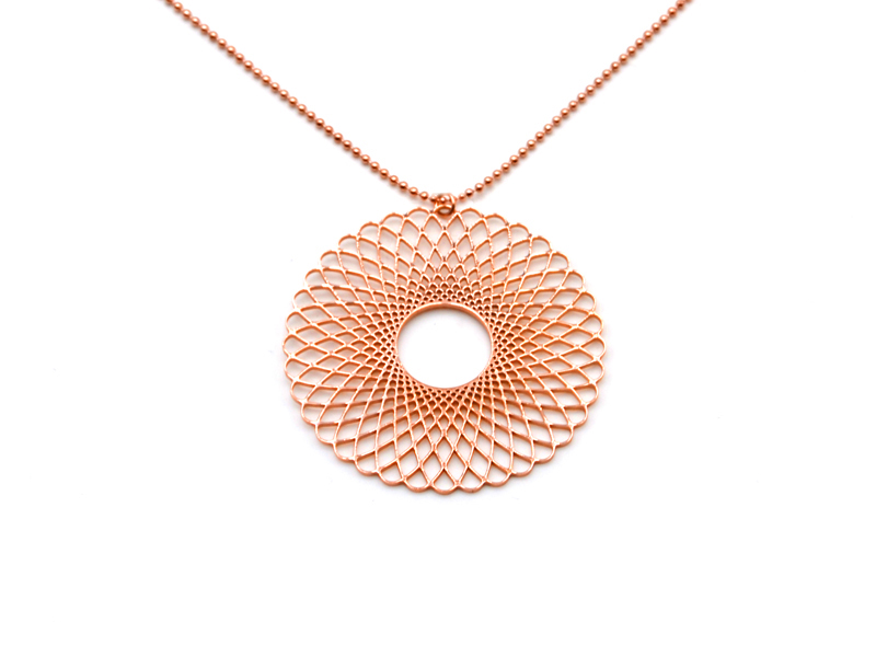 Edelstahlkette mit Anhänger (75cm)