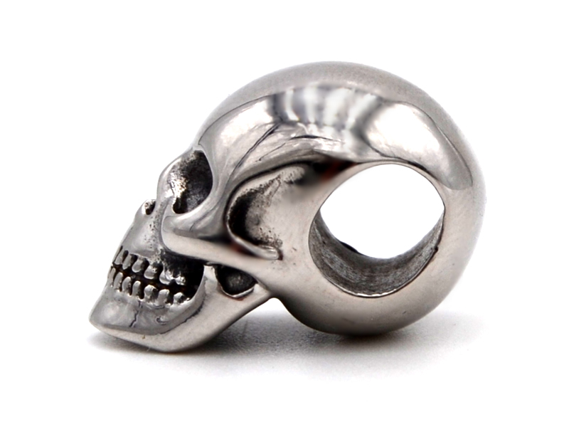 Edelstahlanhänger Skull
