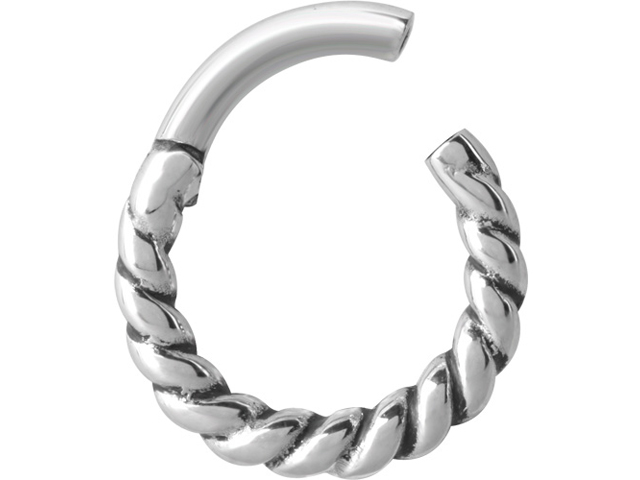 SS316L THICK TWISTED WIRE HINGED SEGMENT RINGS