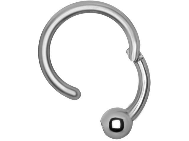 SS316L STEEL HINGED BALL CLOSURE RING