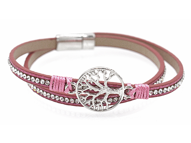 LEDERARMBAND "TREE OF LIFE"