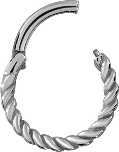 SS316L HINGED SEGMENT TWISTED WIRE RINGS