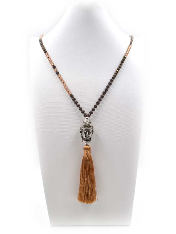 KETTE "BUDDHA" BRAUN