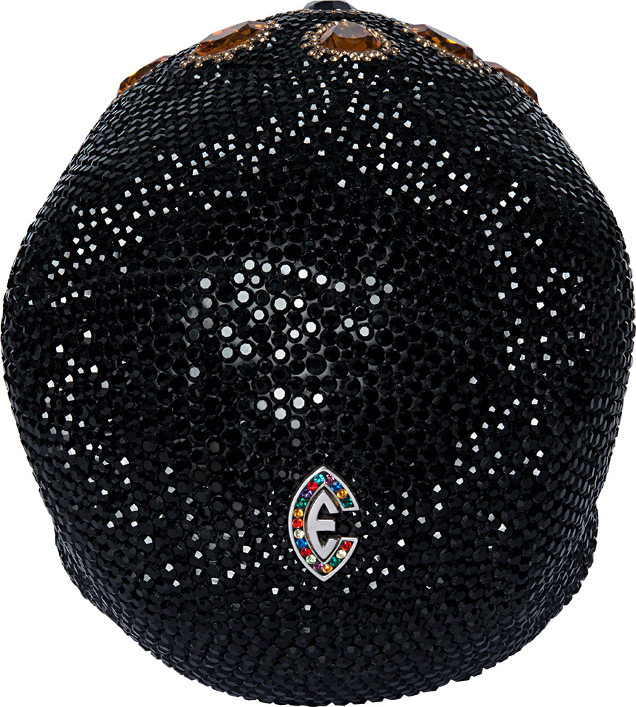 CRYSTAL SKULL SHOWPIECE (BLACK MAHAL)