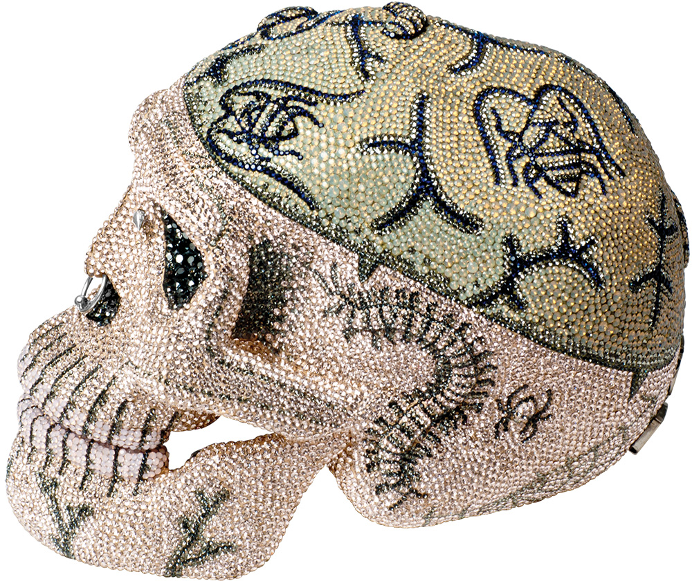 CRYSTAL SKULL SHOWPIECE (ZOMBIE BOY)