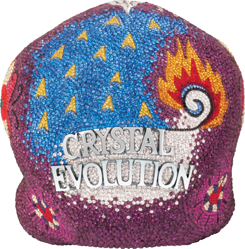 CRYSTAL SKULL SHOWPIECE (SUGAR SKULL)